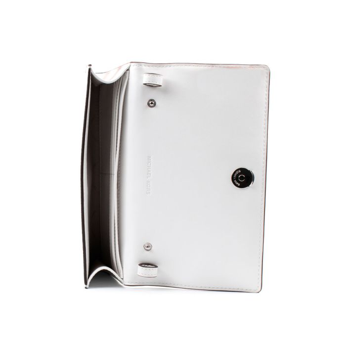 Sac à Bandoulière Michael Kors Carson Blanc 22 x 12 x 4 cm 1 Sac à Bandoulière Michael Kors Carson Blanc 22 x 12 x 4 cm 1