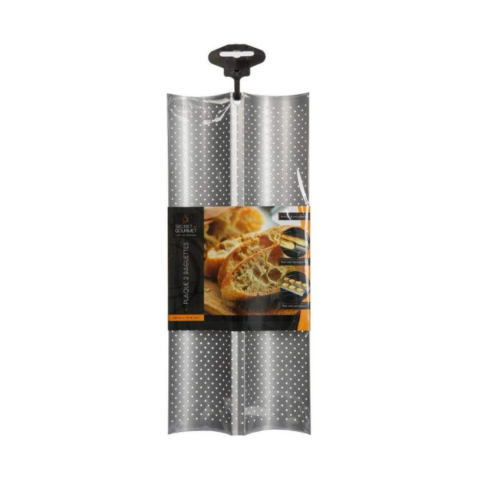 Moule pour Baguettes 5five Simply Smart Argenté Aluminium Chrome 38 x 16 cm 1