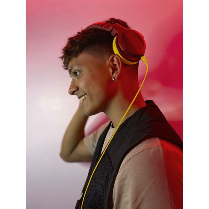 Casque Pioneer HDJ-CUE1BT Rouge 6 Casque Pioneer HDJ-CUE1BT Rouge 6