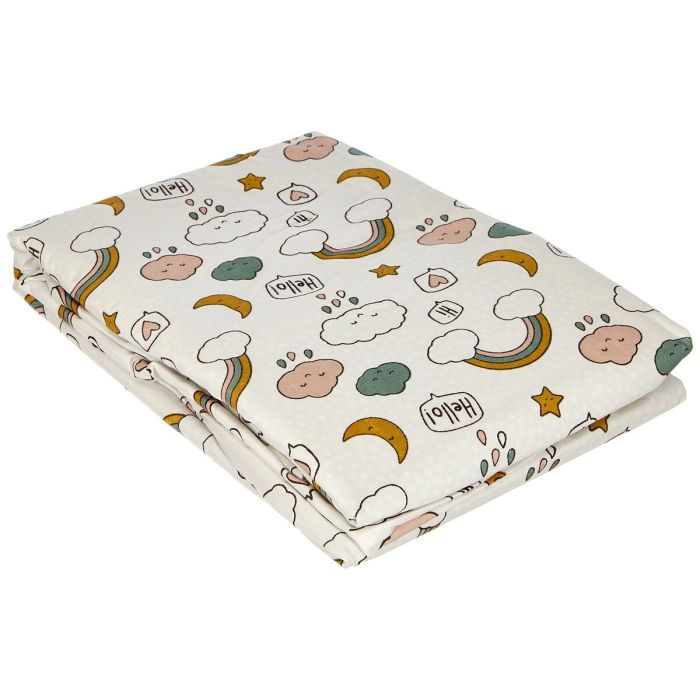 Parure de couette TODAY Blanc Lit simple 140 x 200 cm Enfant 2 Pièces 4