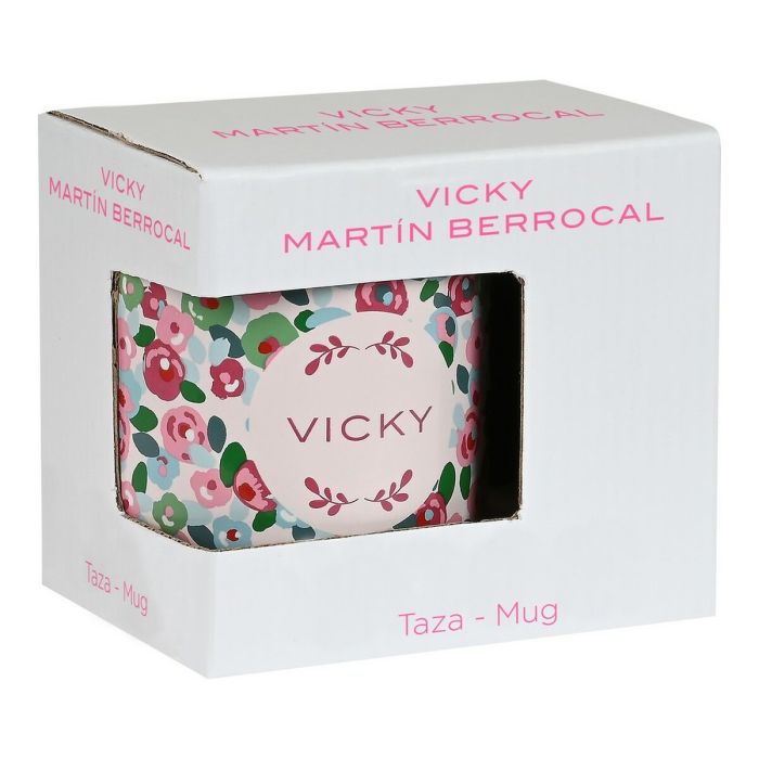 Tasse mug Vicky Martín Berrocal Rosebloom Céramique Multicouleur (350 ml) 2 Tasse mug Vicky Martín Berrocal Rosebloom Céramique Multicouleur (350 ml) 2