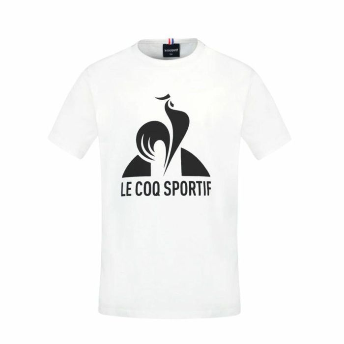 T shirt à manches courtes Enfant Le coq sportif Ess N°1 Enfant New Blanc 0 T shirt à manches courtes Enfant Le coq sportif Ess N°1 Enfant New Blanc 0