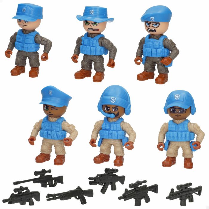 Playset Colorbaby 5 x 8 x 4 cm (6 Unités) 4 Playset Colorbaby 5 x 8 x 4 cm (6 Unités) 4