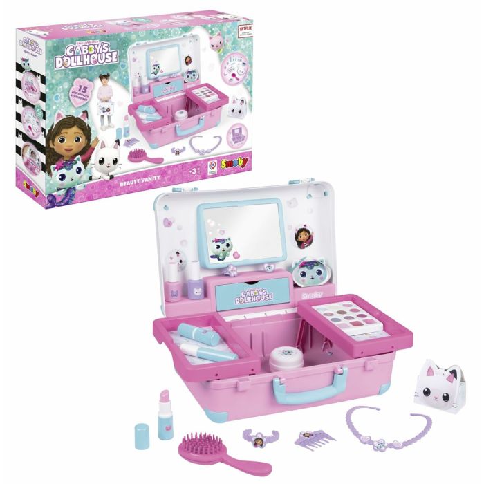 Kit de maquillage pour enfant Smoby Gabby and the Magic House Rose