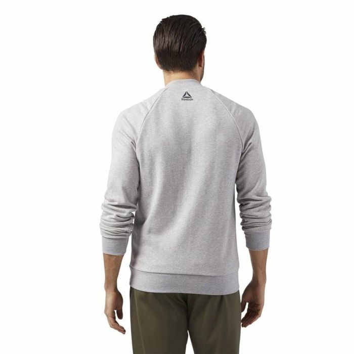 Veste de Sport pour Homme Reebok Bomber Retro Gris 4