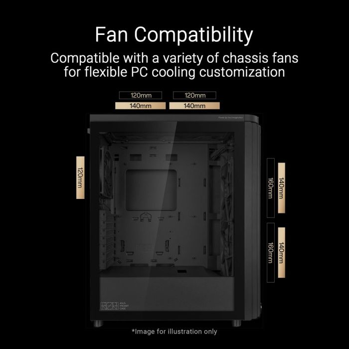 Boîtier ATX semi-tour Asus 90DC00M0-B39020 Noir 1 Boîtier ATX semi-tour Asus 90DC00M0-B39020 Noir 1