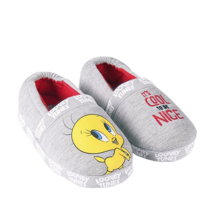 Chaussons Looney Tunes Gris clair 0 Chaussons Looney Tunes Gris clair 0