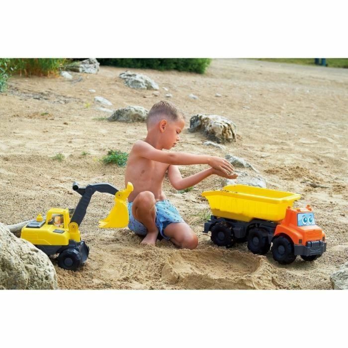 Camion avec grue Ecoiffier 419 Jaune 4