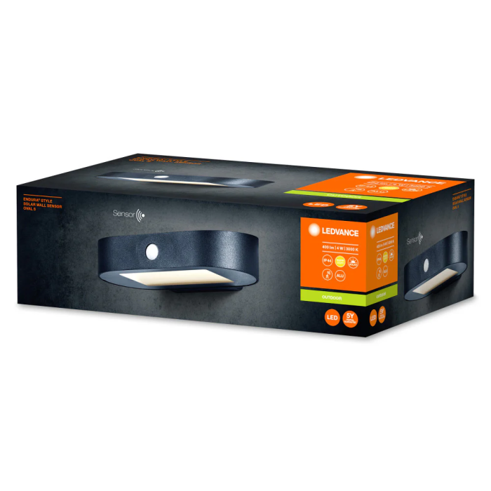 Ledvance LVE-4058075766266 Luminaria LED Endura Exterior Sensor 4W 380Lm 3000K IP44 1