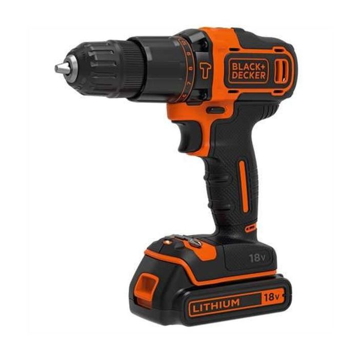 Tournevis électrique Black & Decker BDCHD18KB 40 Nm 23 Tournevis électrique Black & Decker BDCHD18KB 40 Nm 23