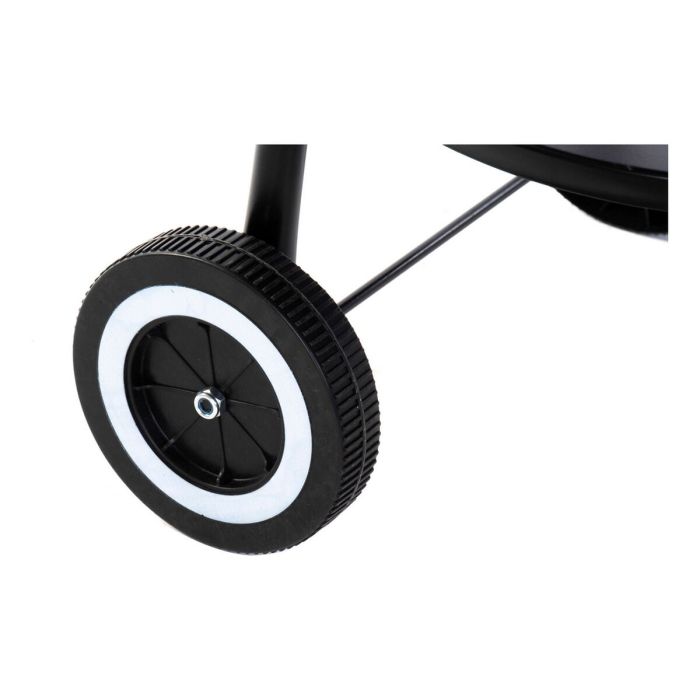 Roues de barbecue au charbon de bois DKD Home Decor Noir Métal Plastique 59 x 49,5 x 82 cm 2