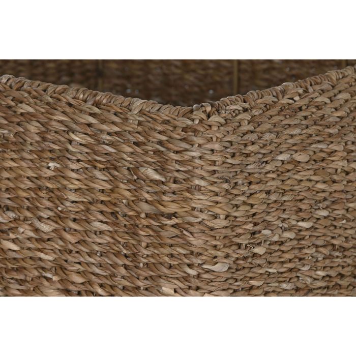 Set de pots de fleurs Home ESPRIT Naturel Métal Fibre naturelle 40 x 40 x 70 cm (3 Pièces) 2 Set de pots de fleurs Home ESPRIT Naturel Métal Fibre naturelle 40 x 40 x 70 cm (3 Pièces) 2