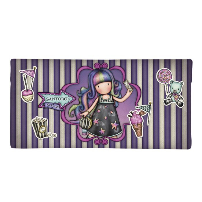 Trousse d'écolier Gorjuss Up and away Violet (22 x 11 x 1.5 cm) 1