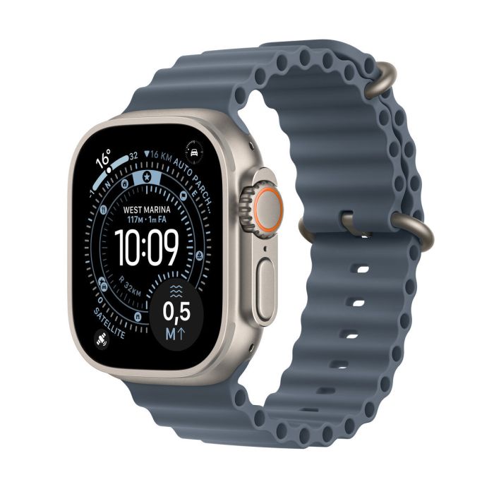 Montre intelligente Apple MEWH4QF/A Bleu 49 mm 9