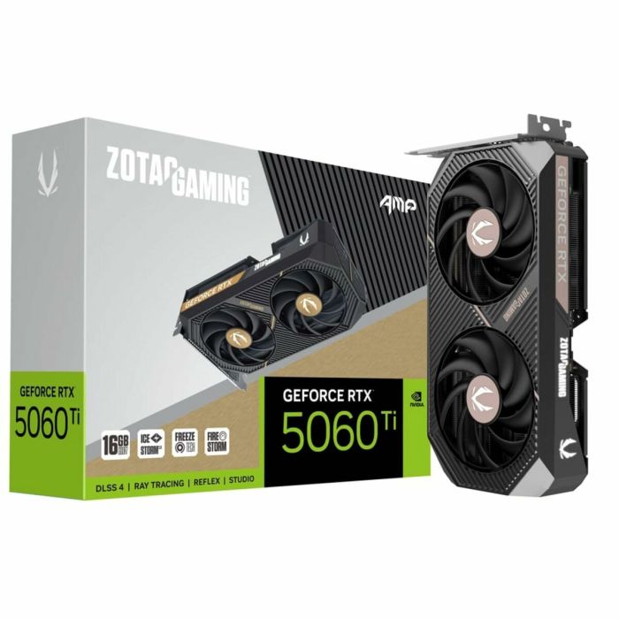 Carte Graphique Zotac ZT-B50620F-10M geforce rtx 5060 ti 16 GB GDDR7 9 Carte Graphique Zotac ZT-B50620F-10M geforce rtx 5060 ti 16 GB GDDR7 9