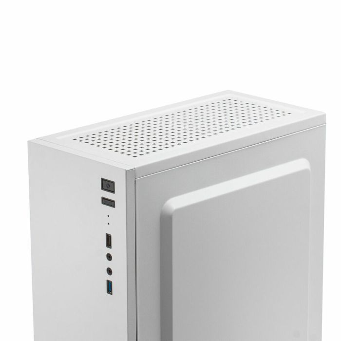 Boîtier ATX semi-tour Mars Gaming MC100W ATX LED RGB Blanc 2
