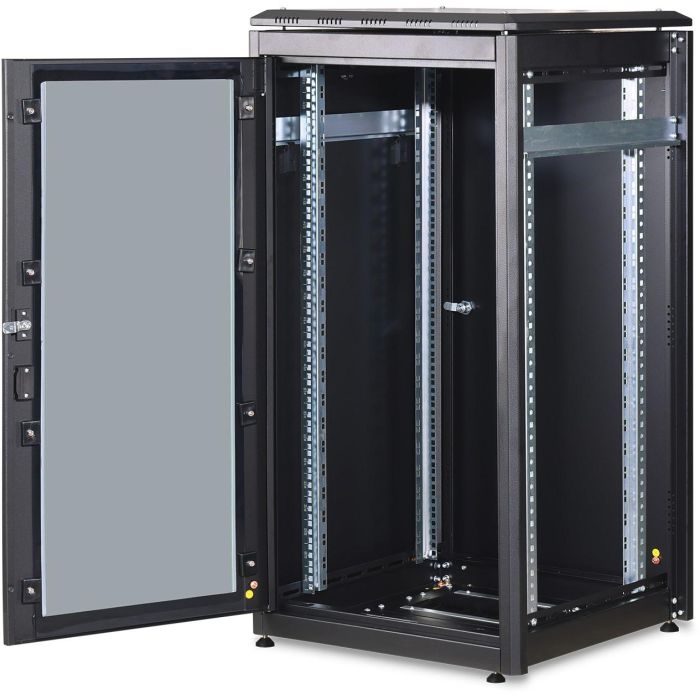 DIGITUS Netzwerkschrank Unique 22HE 1164x600x600mm schwarz (Speditionsversand) 3