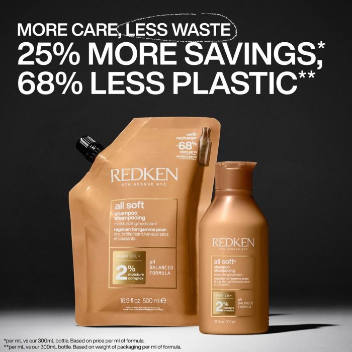 Shampooing Redken ALL SOFT 500 ml 3