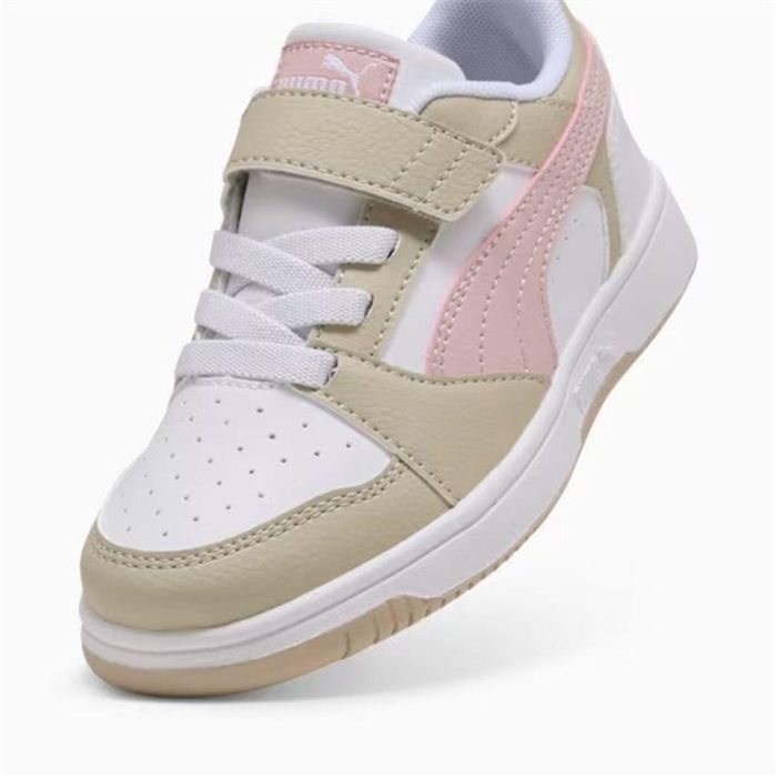 Chaussures casual Puma Rebound V6 Low Beige 3