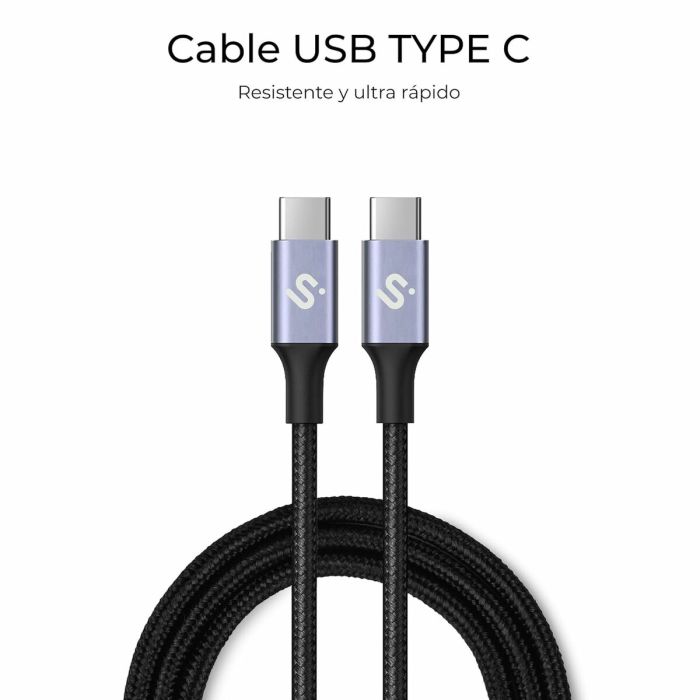 Câble HDMI Subblim SUBCAB-C10002 Noir 2 m 7