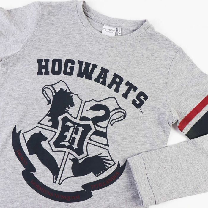 Pyjama Enfant Harry Potter Gris 1 Pyjama Enfant Harry Potter Gris 1