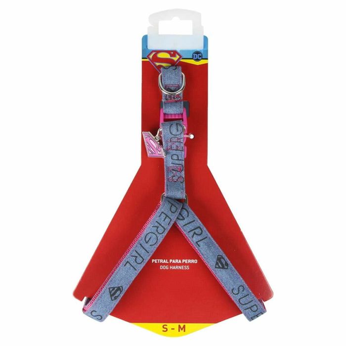 Harnais pour Chien Superman Rose 11 Harnais pour Chien Superman Rose 11