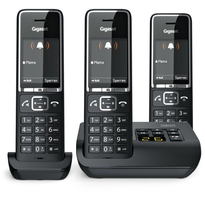 Gigaset COMFORT 550A trio schwarz/chrom 14