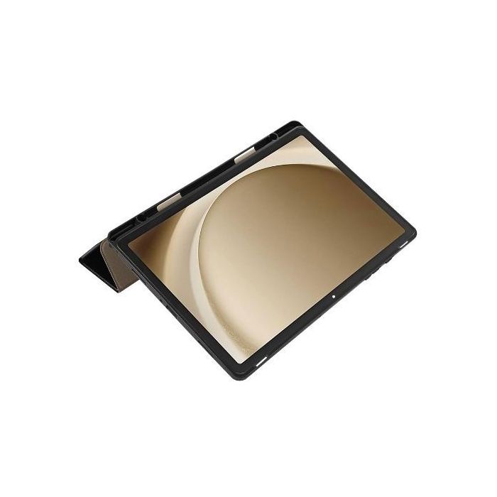 Mobeen Trifold Cover Case fr Galaxy Tab A9+. black 1