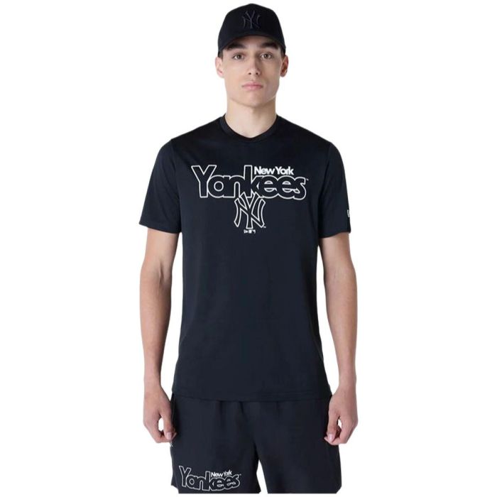 t-shirt de basket New Era New York Yankees MLB Noir 0 t-shirt de basket New Era New York Yankees MLB Noir 0