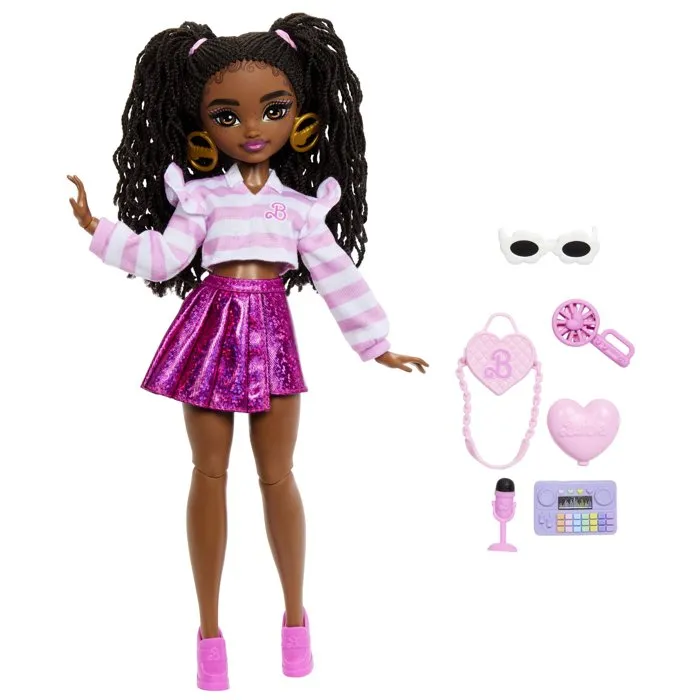 Barbie JKP51 - Poupée Barbie Dream Besties Brooklyn avec Accessoires - Fille 4 ans et plus - Jeu Créatif et de Rôle - Tenue Tendance et Cheveux à Tresser - EAN 0194735354252 Barbie JKP51 - Poupée Barbie Dream Besties Brooklyn avec Accessoires - Fille 4 ans et plus - Jeu Créatif et de Rôle - Tenue Tendance et Cheveux à Tresser - EAN 0194735354252