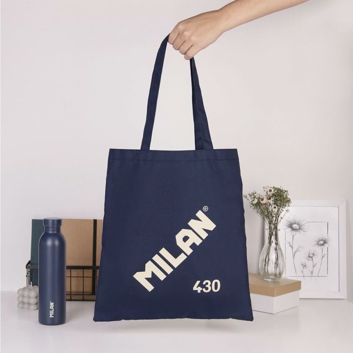 Sac en toile Milan 1918 Blue marine 41 x 38 x 0,5 cm 5