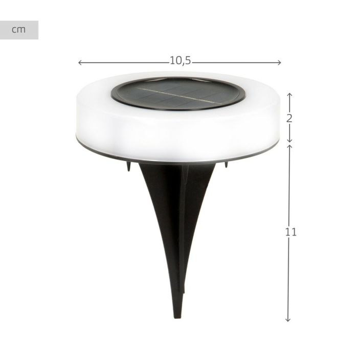 Set de bornes de jardin solaires Aktive 4 Pièces ABS 10,5 x 12,5 x 10,5 cm (6 Unités) 3 Set de bornes de jardin solaires Aktive 4 Pièces ABS 10,5 x 12,5 x 10,5 cm (6 Unités) 3