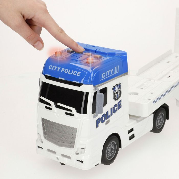 Camion Autotransporteur Speed & Go 55 x 17 x 12 cm (2 Unités) 1