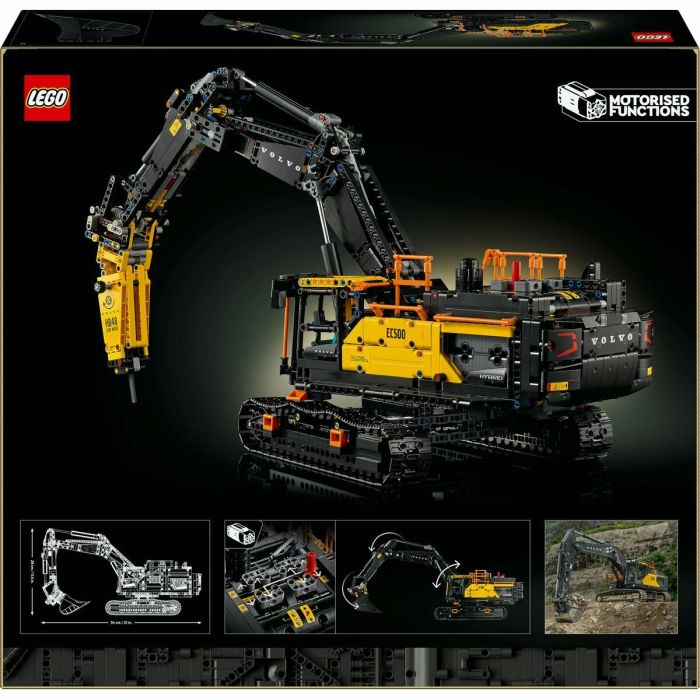 Set de construction Lego 42215 Volvo EC500 Hybrid Excavator 2359 Pièces 6