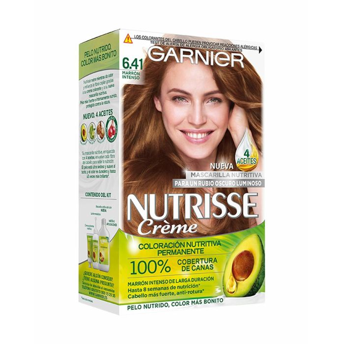 Coloration Permanente en Crème Garnier Nutrisse (3 Unités) 0 Coloration Permanente en Crème Garnier Nutrisse (3 Unités) 0