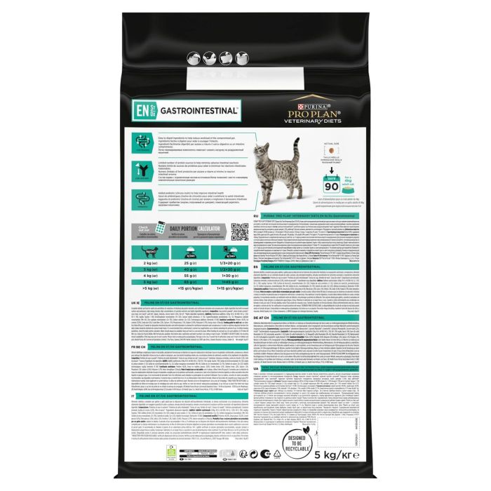 Aliments pour chat Purina Pro Plan ES Gastrointestinal Adulte Poulet 5 kg 1 Aliments pour chat Purina Pro Plan ES Gastrointestinal Adulte Poulet 5 kg 1