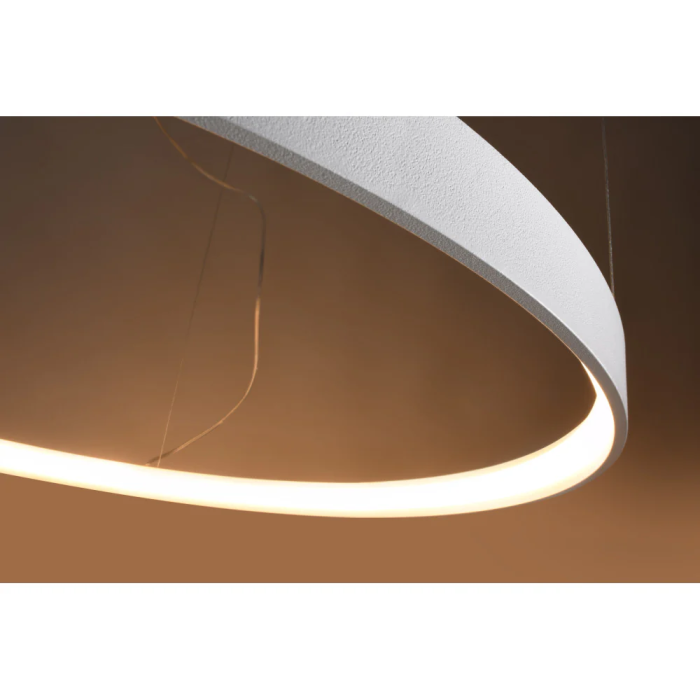 Lampe suspendue LED Circulaire SOL-TH RIO 55 3000K, 40mm x 8mm Minimaliste Fabrication Polonaise 19 Lampe suspendue LED Circulaire SOL-TH RIO 55 3000K, 40mm x 8mm Minimaliste Fabrication Polonaise 19