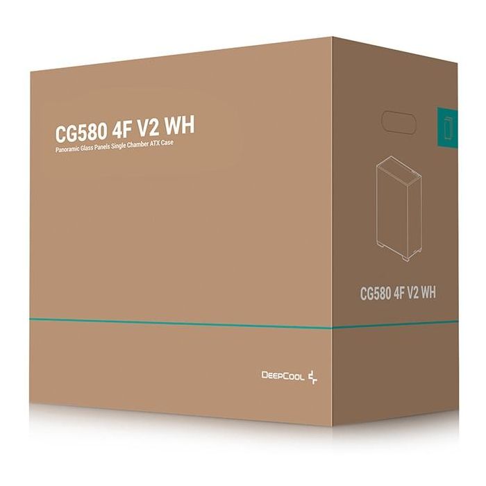 Midi DeepCool CG580 4F White V2 4