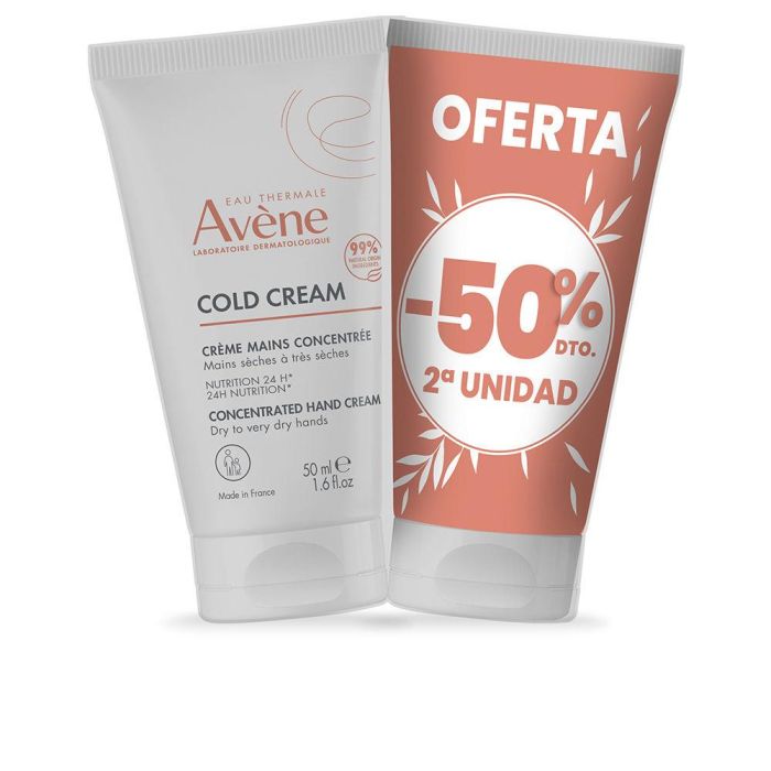 Avène Cold Cream Crème Mains Concentrée Pack 2 X 50 mL