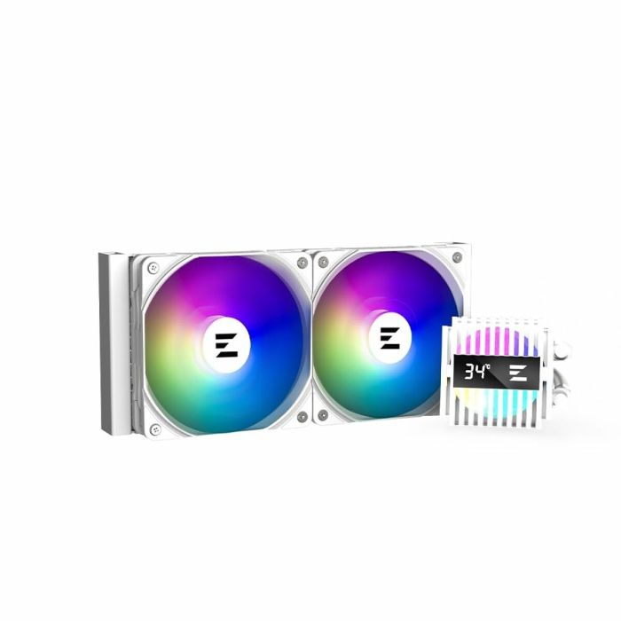 Ventillateur de cabine Zalman ALPHA2 A24 WHITE Ø 12 cm 6