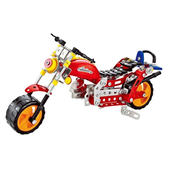 Set de construction Colorbaby Smart Theory 255 Pièces Moto (6 Unités) 3