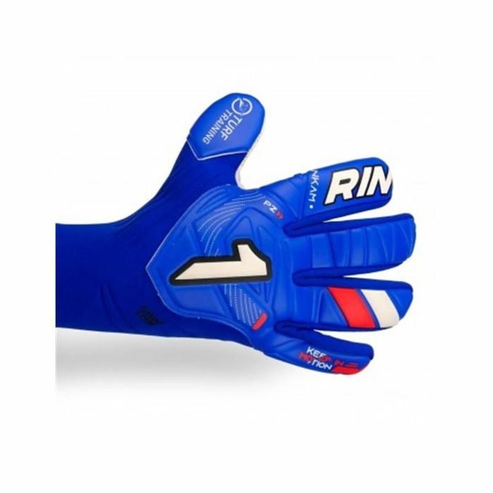 Gants de Gardien de But Rinat Nkam Training Infantil Bleu Noir et marron 3