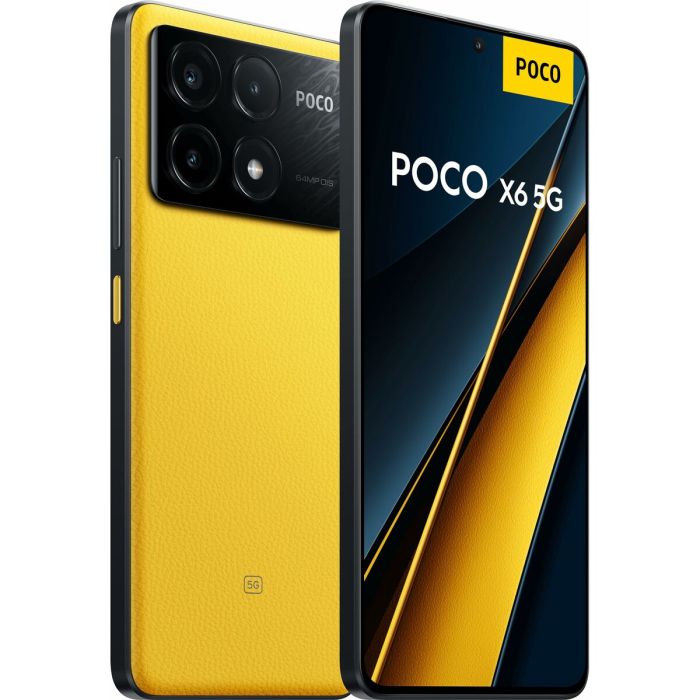 Smartphone Xiaomi Poco X6 Pro 5G 8GB/256GB 6,67" MediaTek Dimensity 8300-Ultra 8 GB RAM 256 GB Jaune 4