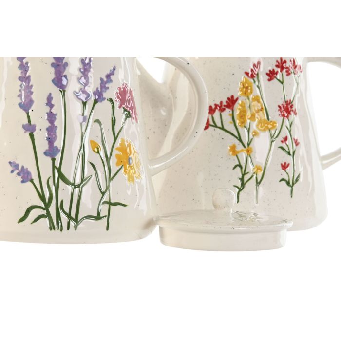 Théière Home ESPRIT Multicouleur Porcelaine 900 ml (2 Unités) 0 Théière Home ESPRIT Multicouleur Porcelaine 900 ml (2 Unités) 0