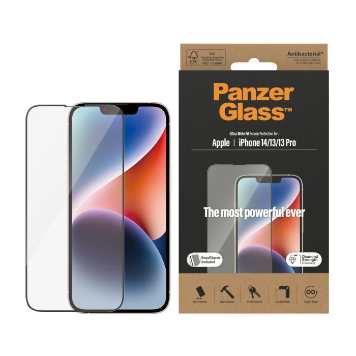 Film Protecteur pour Téléphone Portable Panzer Glass 2783 Apple iPhone 13 Pro iPhone 13 iPhone 14 6 Film Protecteur pour Téléphone Portable Panzer Glass 2783 Apple iPhone 13 Pro iPhone 13 iPhone 14 6