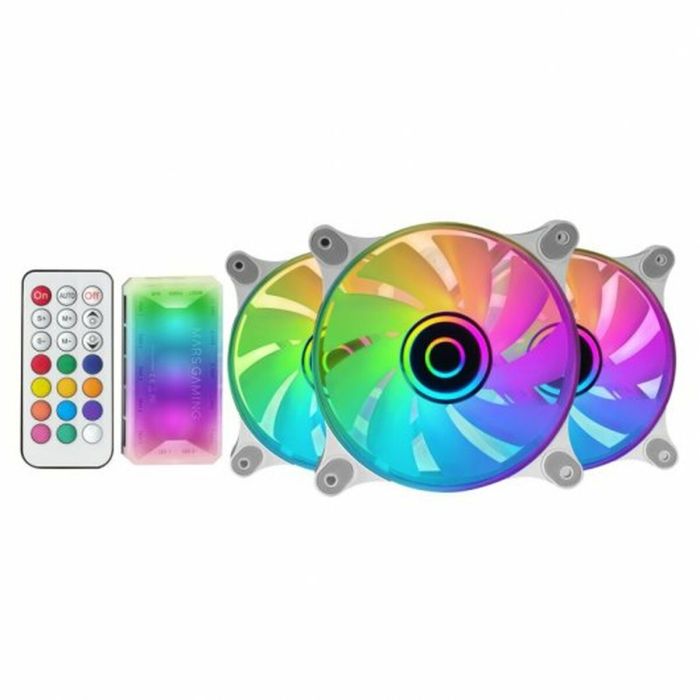 Ventilateur CPU Mars Gaming MF3DKITW 3 Ventilateur CPU Mars Gaming MF3DKITW 3