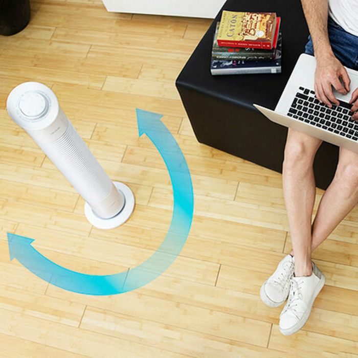 Ventilateur Tour Cecotec ForceSilence 6090 Skyline 45W Blanc 4