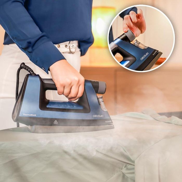 Cecotec Fer à Vapeur 3000 W IronHero 3000, régulateur vapeur et température, arrêt auto 10