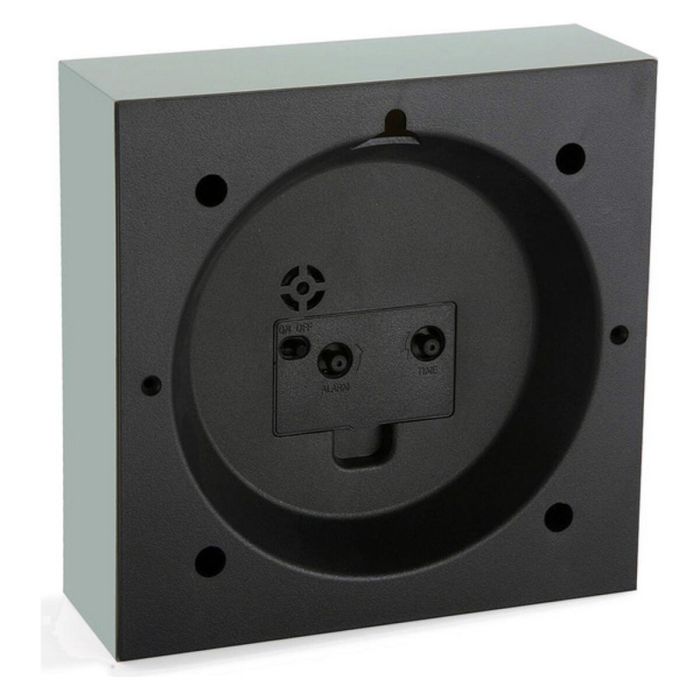 Pendule Réveil Plastique (6,5 x 16,5 x 16,5 cm) 1