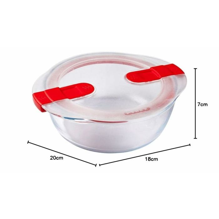 Récipient de Conservation des Aliments Pyrex Transparent 1 L 1,1 L 12 Récipient de Conservation des Aliments Pyrex Transparent 1 L 1,1 L 12